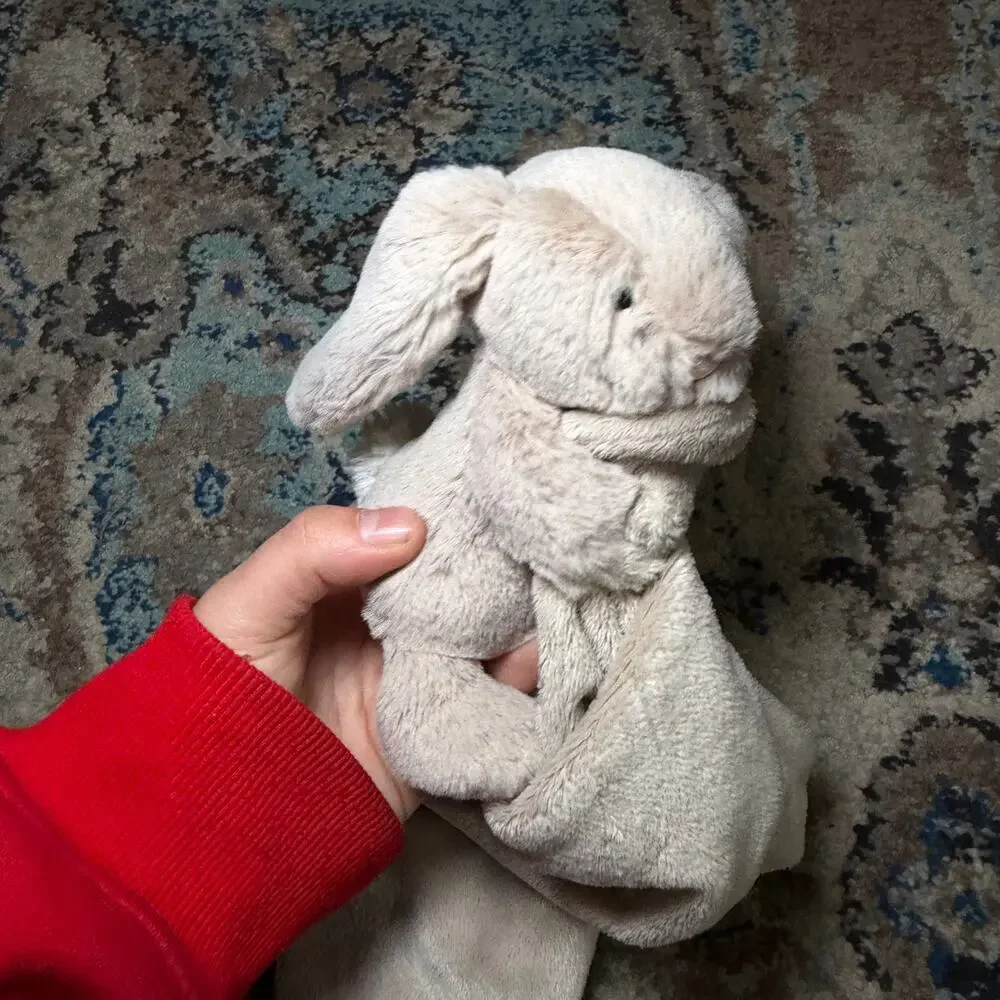 jelly cat bashful bunny blanket